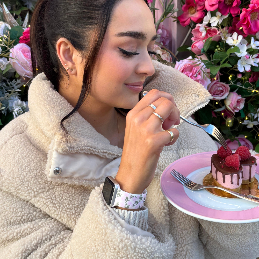Buy Me Roses Baby Pink Apple Watch Strap