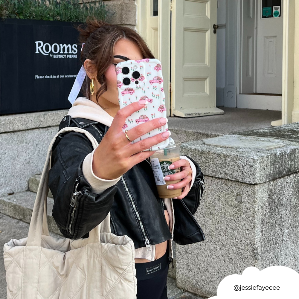 Wavy Phone Case - Love Truck