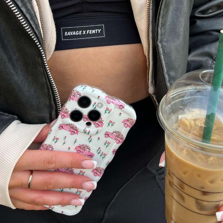 Wavy Phone Case - Love Truck