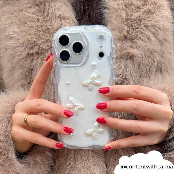 Pearls & Bows Phone Case