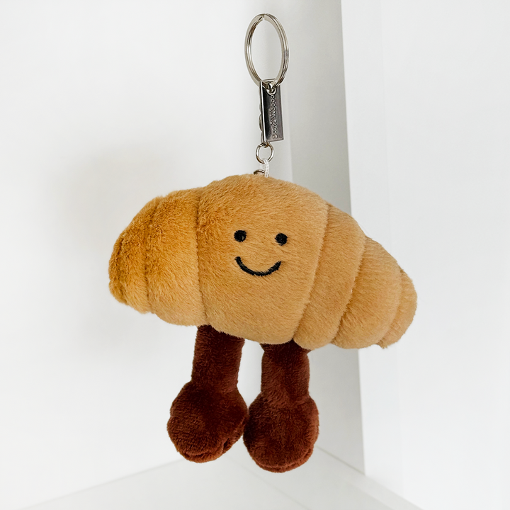 Cutesy Croissant Bag Charm 