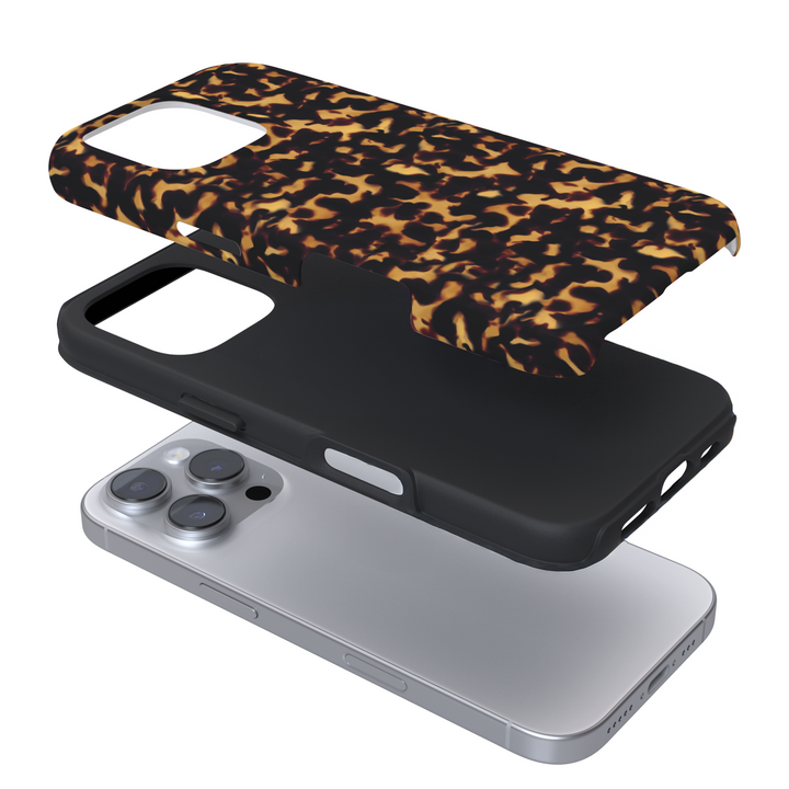 Tough Phone Case - Chic Tortoiseshell