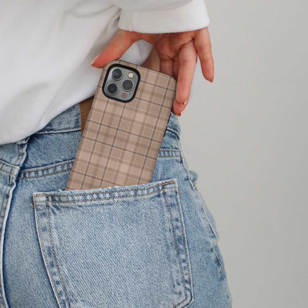 Tough MagSafe® Phone Case - Chic Plaid
