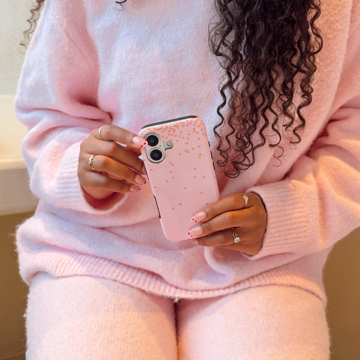 Tough Phone Case - Confetti Hearts