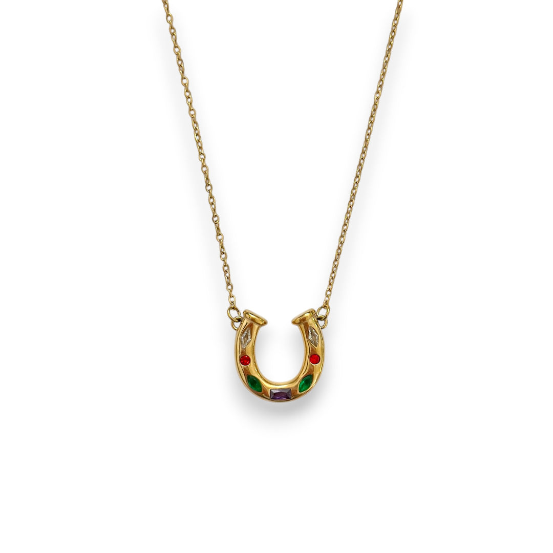 Horseshoe Stone Necklace
