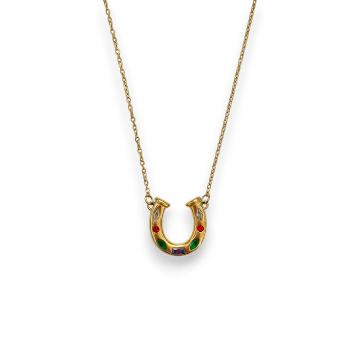Horseshoe Stone Necklace