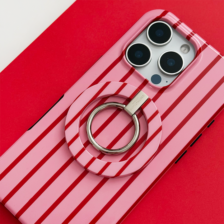 MAGSAFE® Phone Ring - Cherry Stripes