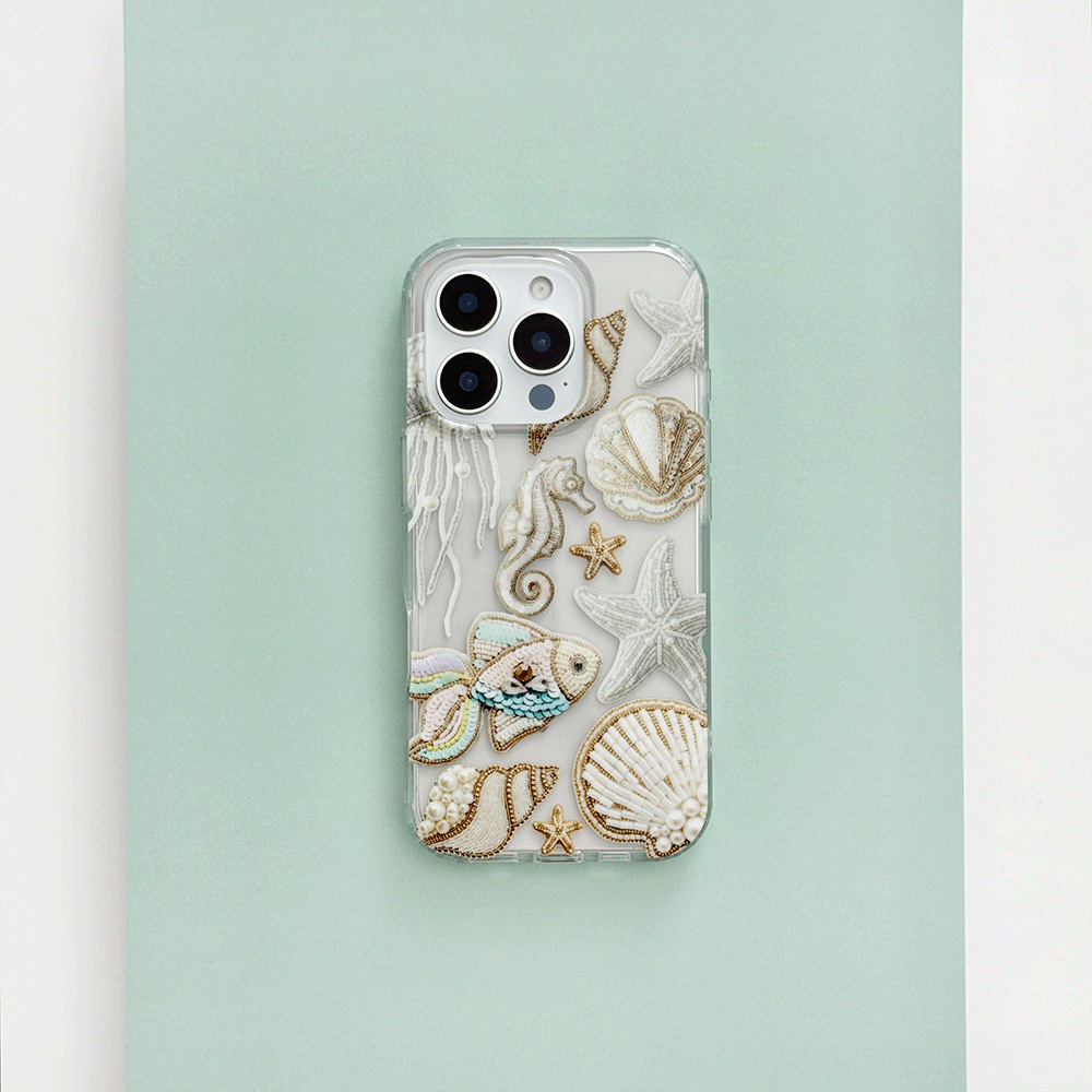 Clear Phone Case - Mermaid Muse