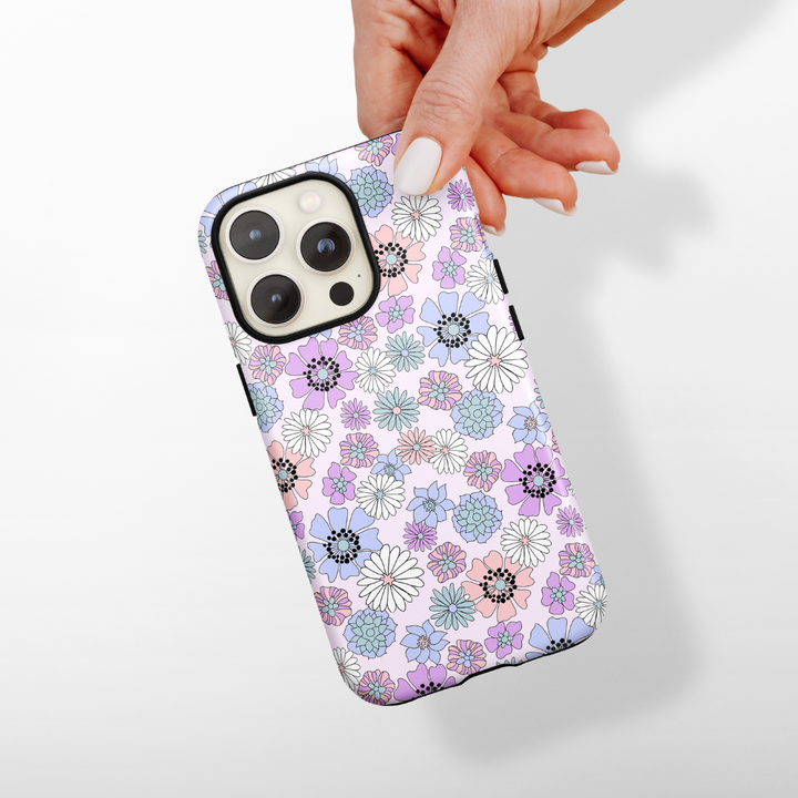 Tough MagSafe® Phone Case - Pastel Flowers