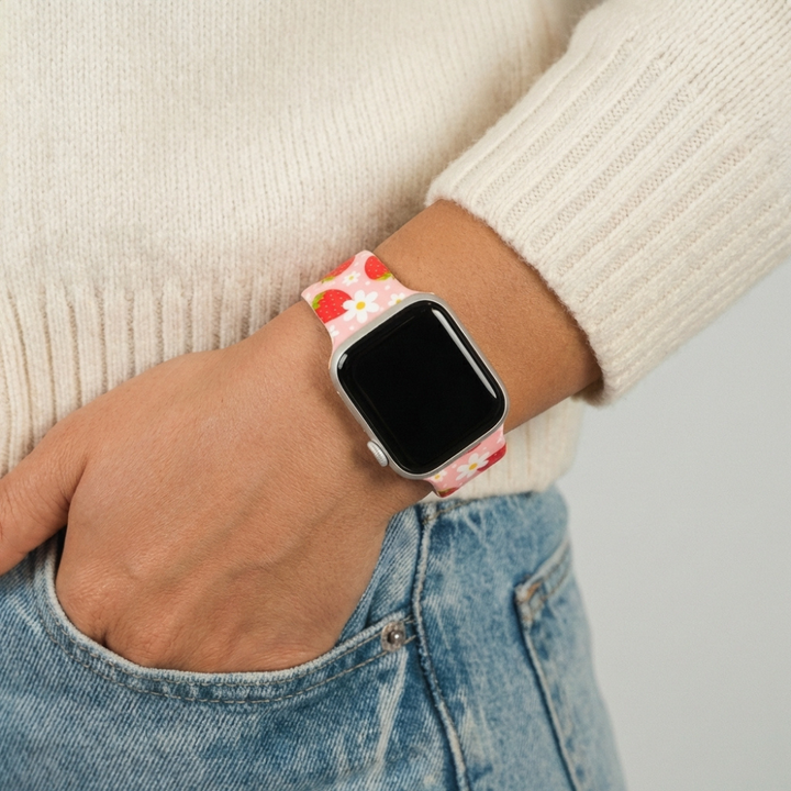 Berry Cute Strawberry Apple Watch Strap
