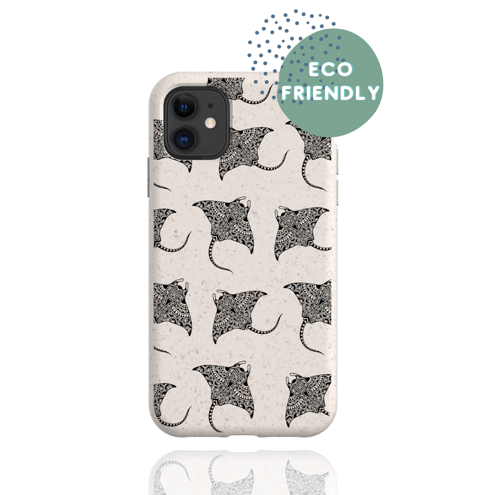 Biodegradable Manta Ray Phone Case