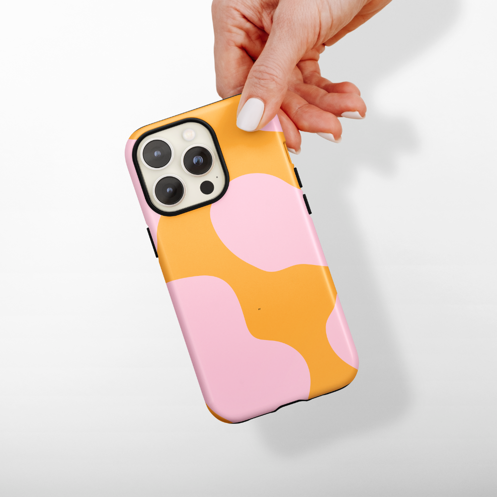 Tough MagSafe® Phone Case - Abstract Pink & Orange